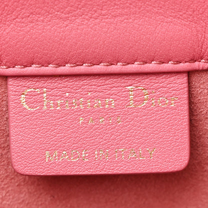 Christian Dior Calfskin Embossed Medium Book Tote Pink 6 of 12