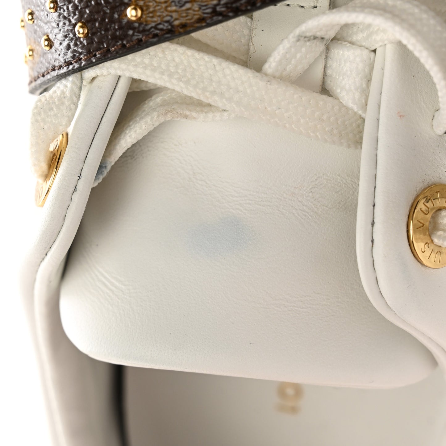 Calfskin Monogram Studded Frontrow Sneaker 38