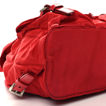 Prada Tessuto Nylon Vela Small Backpack Cerise 8 of 12