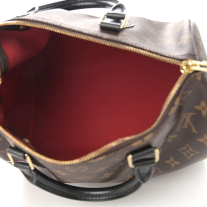 Louis Vuitton Monogram My World Tour Speedy Bandouliere 30 Black 4 of 11