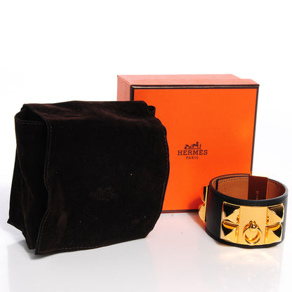 Hermes Chamonix Collier de Chien CDC Bracelet Black Small 7 of 7