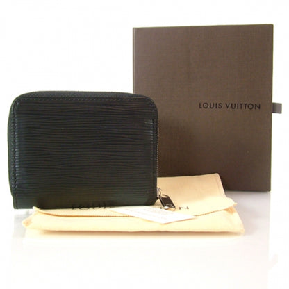 Louis Vuitton Epi Zippy Coin Purse Black 2 of 8