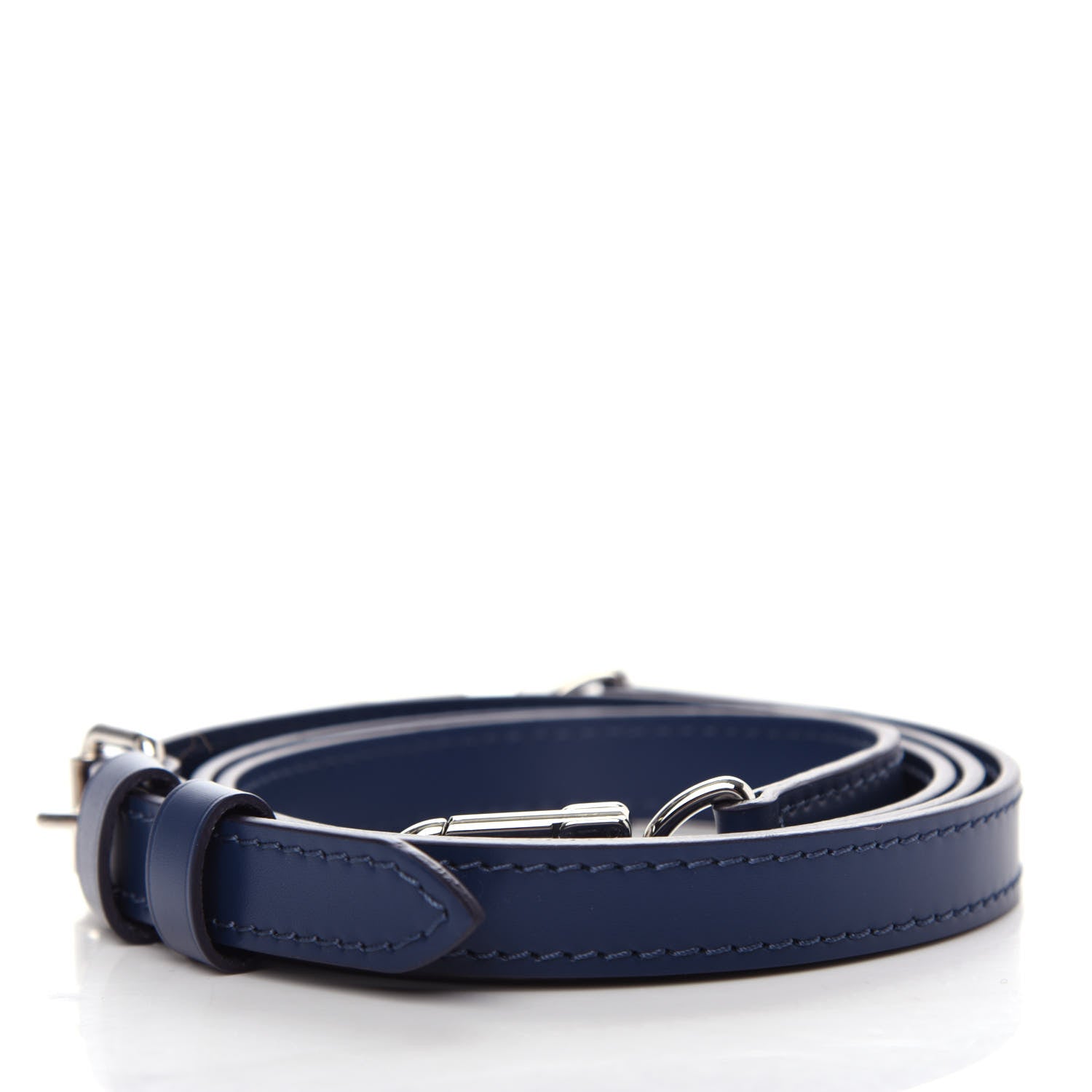 Louis Vuitton Calfskin Adjustable Keepall Bandouliere Shoulder Strap Blue 2 of 3