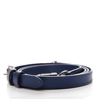 Louis Vuitton Calfskin Adjustable Keepall Bandouliere Shoulder Strap Blue 2 of 3