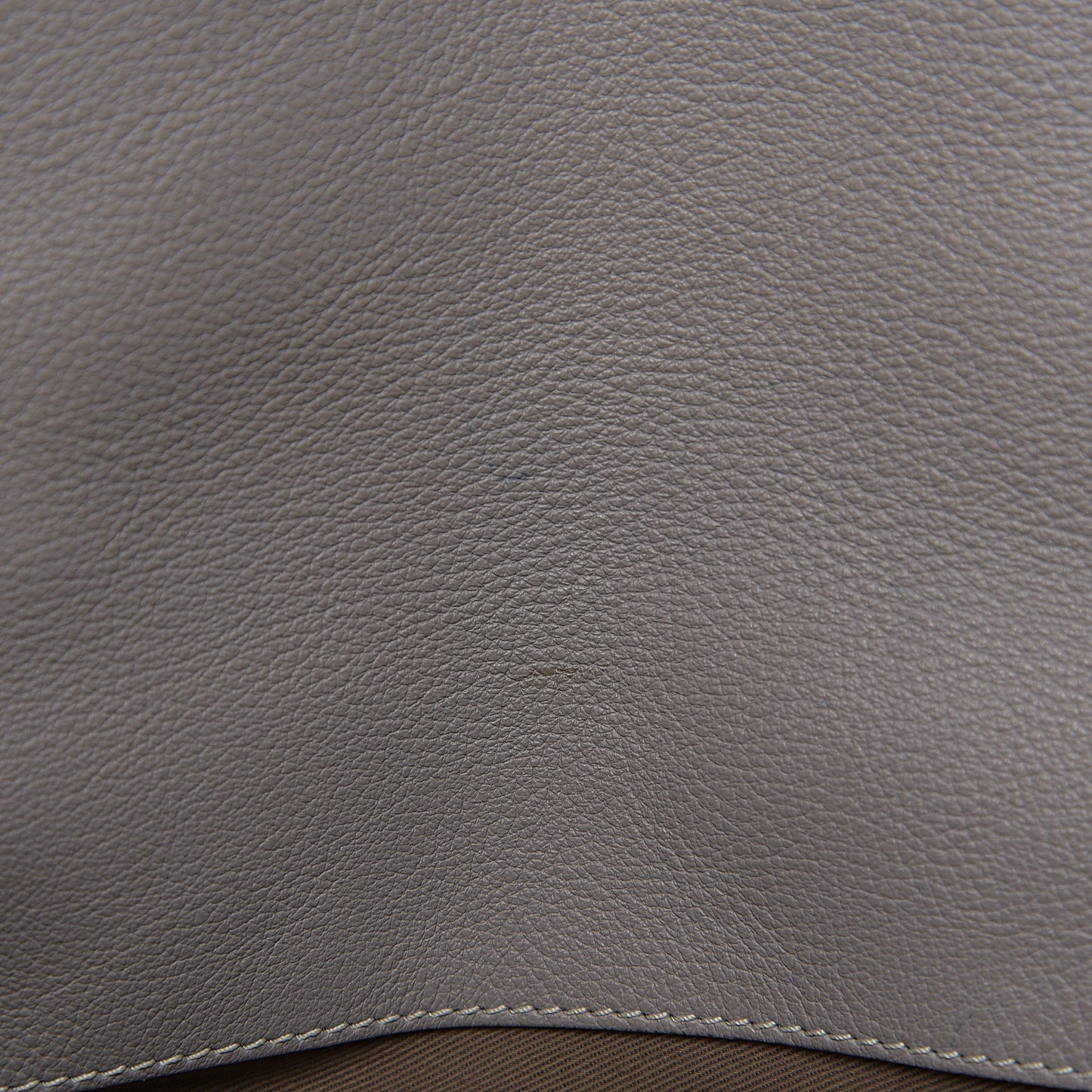 Calfskin Medium Marcie Round Crossbody Bag Cashmere Grey