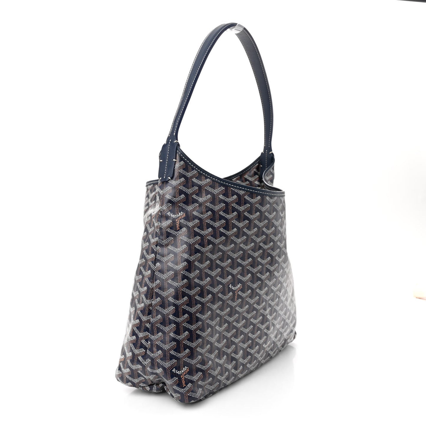 Goyardine Boheme Hobo Navy Blue