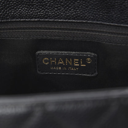 Chanel Caviar Quilted Grand Shopping Tote GST Black 5 of 8