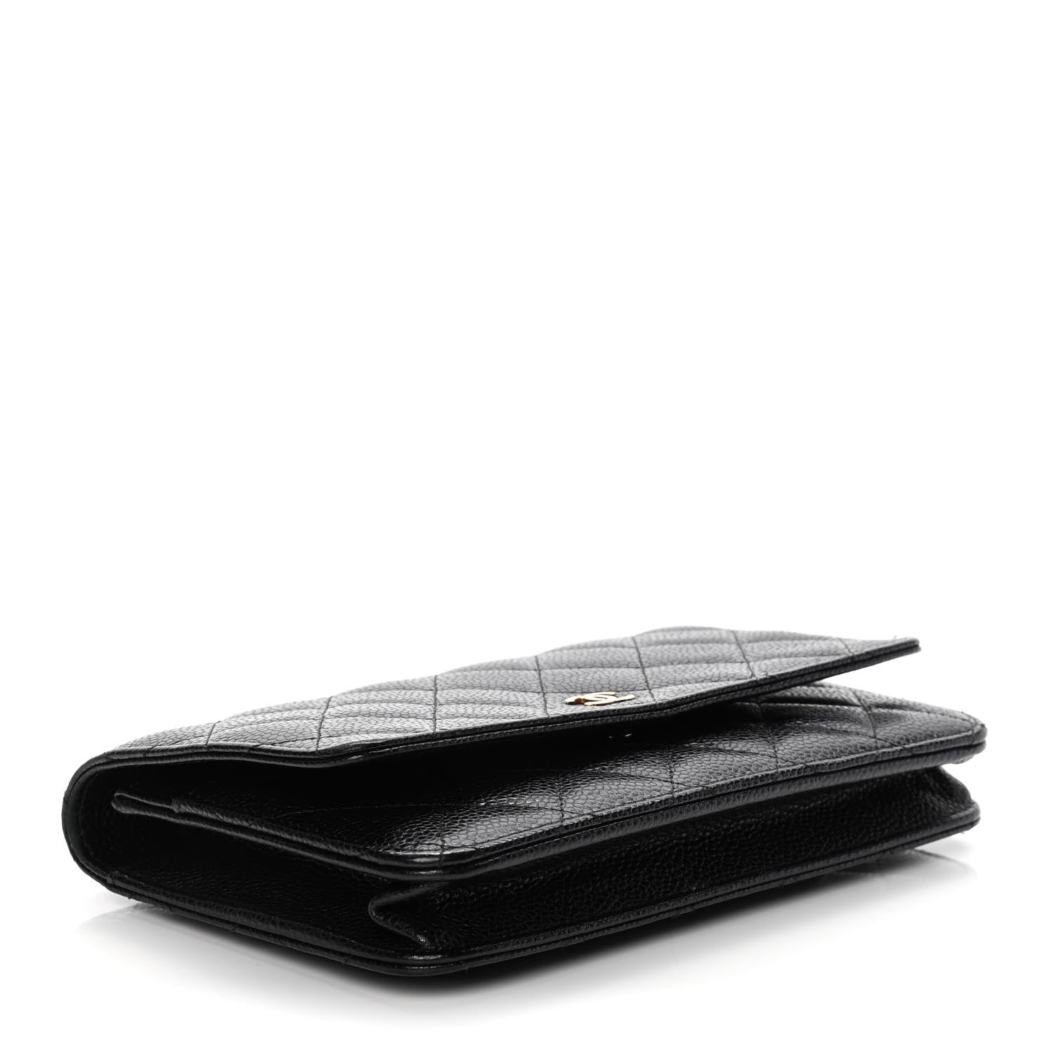 Chanel Caviar Quilted Wallet On Chain WOC Black 4 of 13