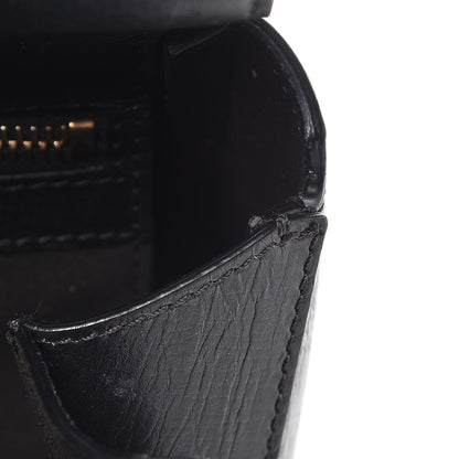 Givenchy Textured Calfskin Mini Pandora Box Chain Crossbody Bag Black 10 of 10