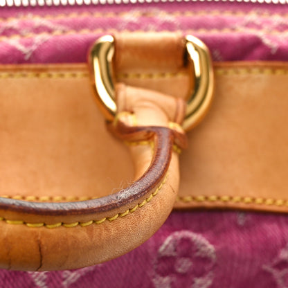 Louis Vuitton Monogram Denim Neo Speedy Fuchsia 10 of 11