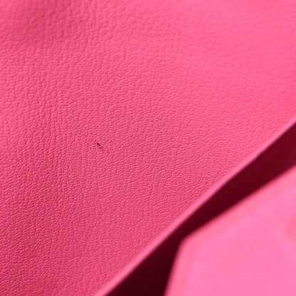 Hermes Chevre de Coromandel HAC Birkin 32 Fuchsia 10 of 19
