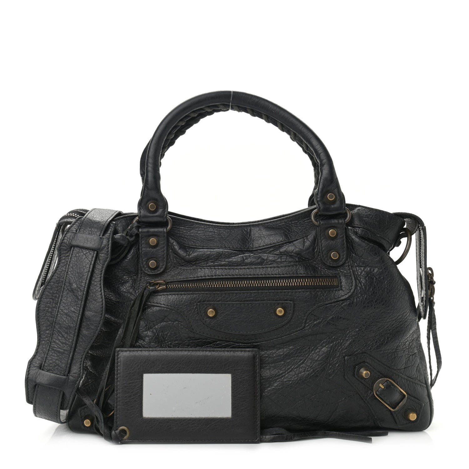 Balenciaga Agneau Classic Hardware Town Black 1 of 12