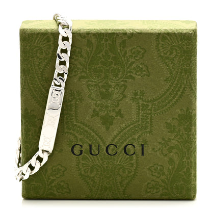 Gucci Sterling Silver GG ID Chain Bracelet 4 of 4