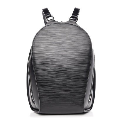 Louis Vuitton Epi Mabillon Backpack Black 1 of 10