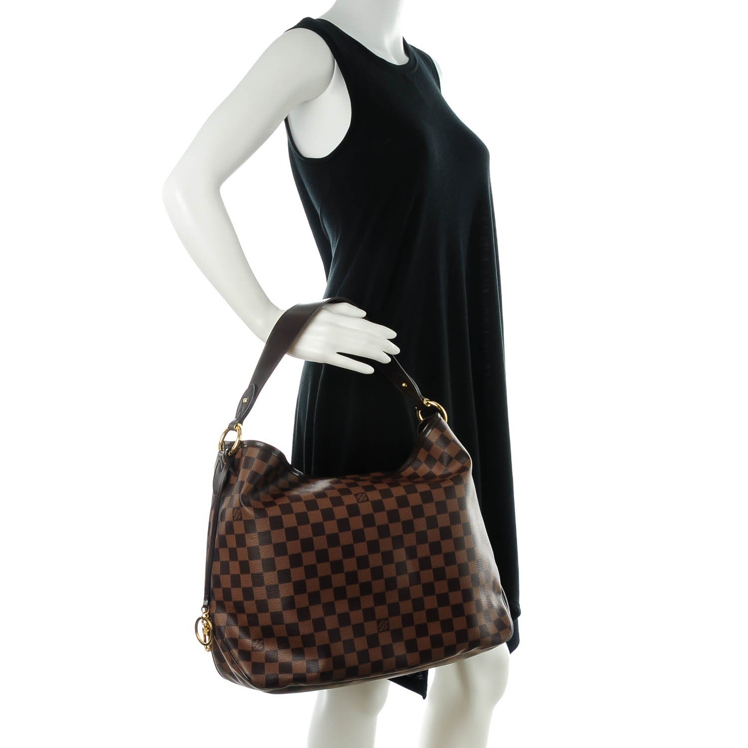 Louis Vuitton Damier Ebene Delightful MM 2 of 8