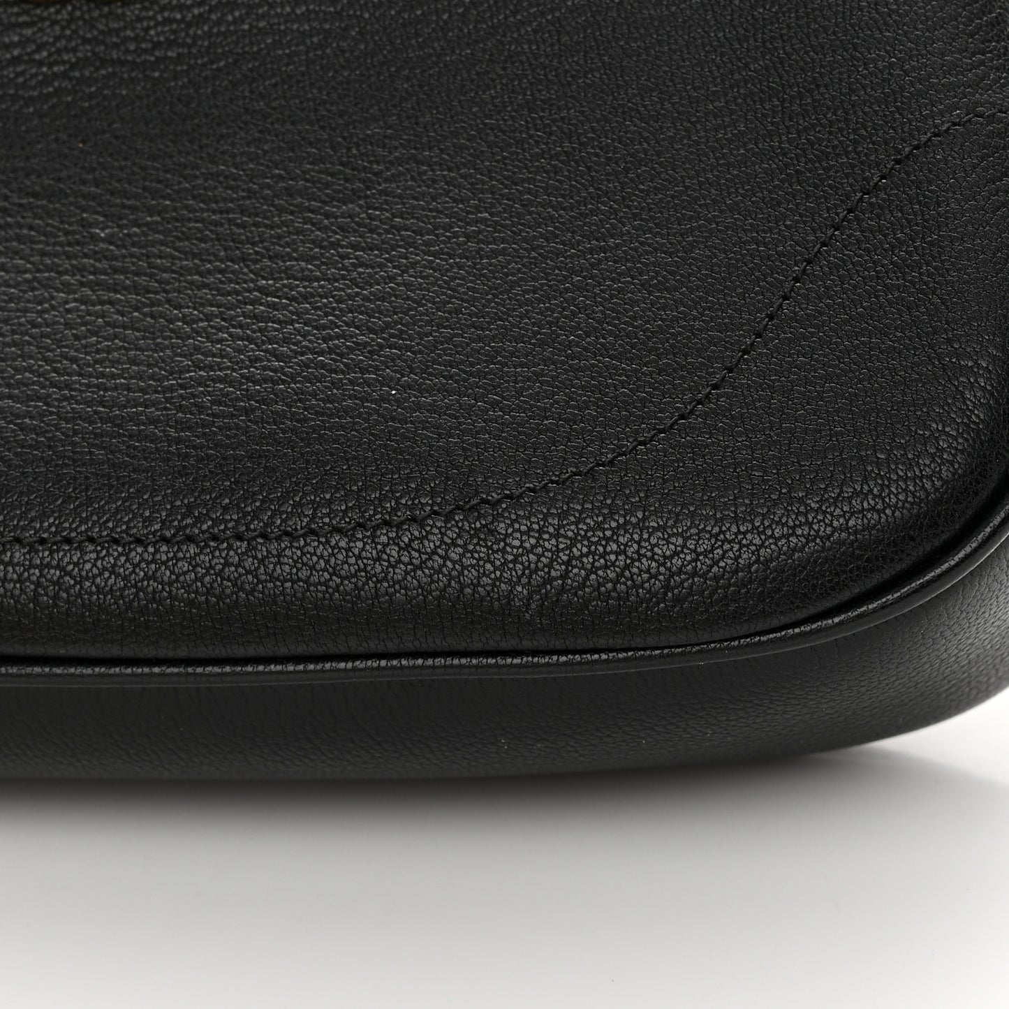 Goatskin Small Aphrodite Shoulder Bag Black