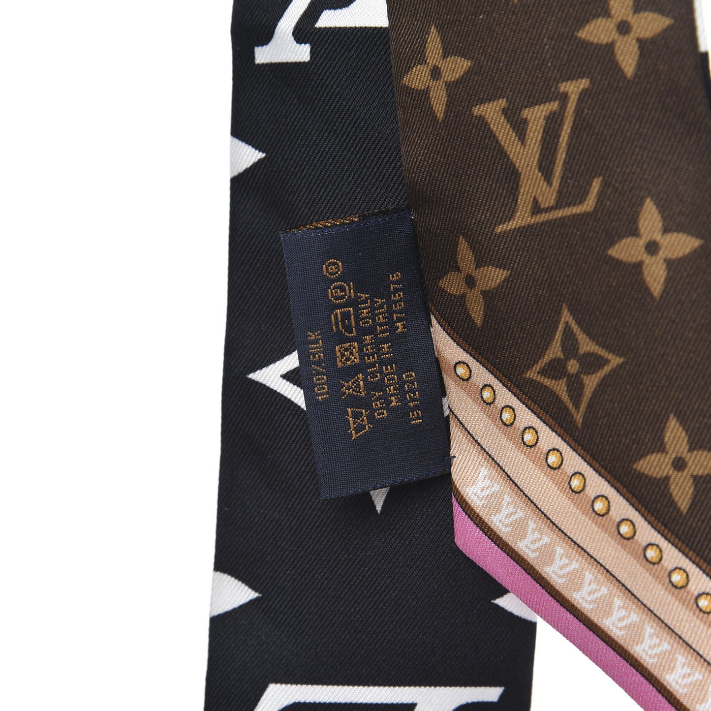 Silk Ultimate Monogram BB Bandeau Black