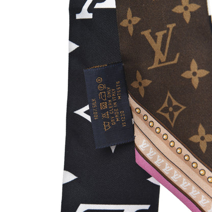 Louis Vuitton Silk Ultimate Monogram BB Bandeau Black 4 of 4