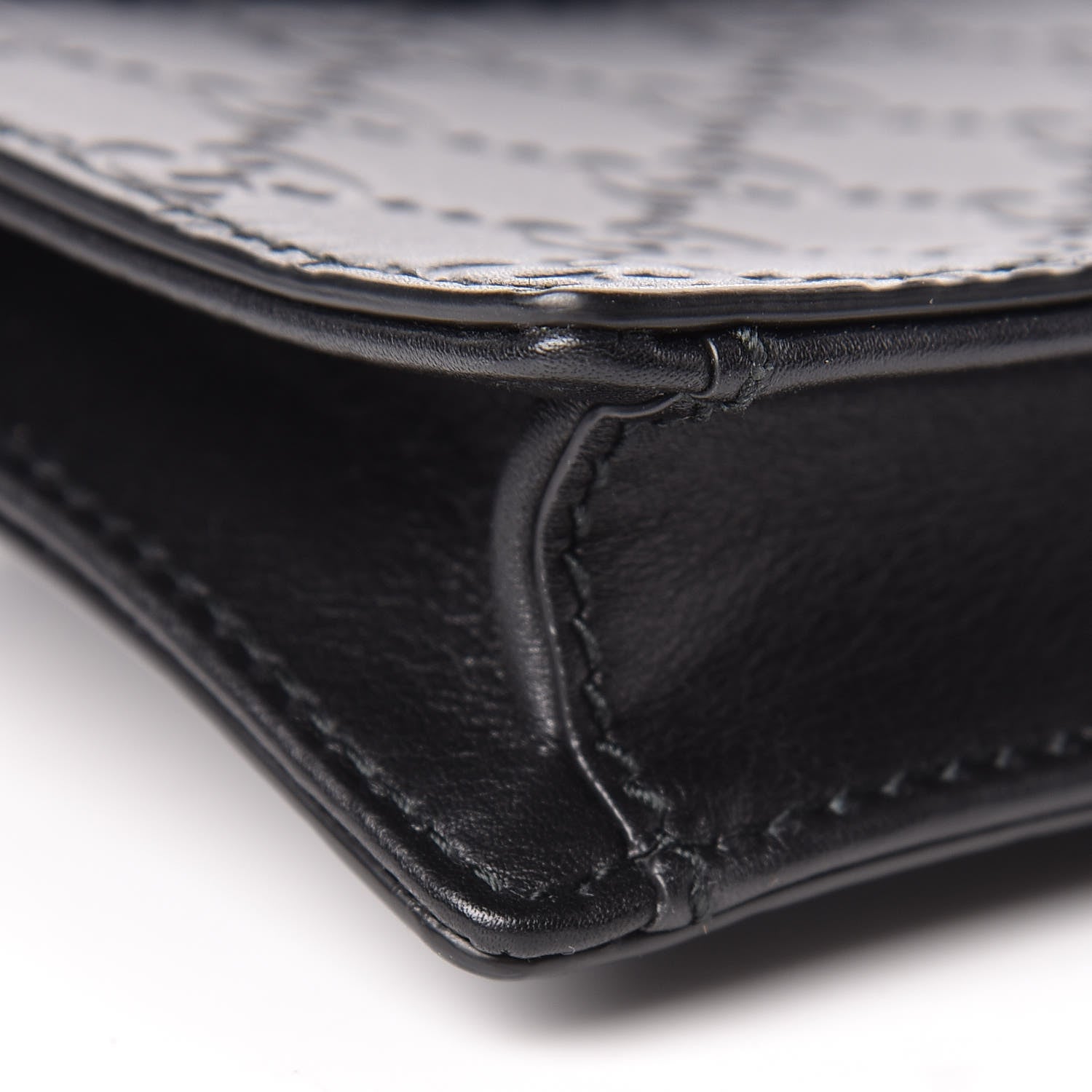 Gucci Guccissima Belt Bag Black 10 of 13