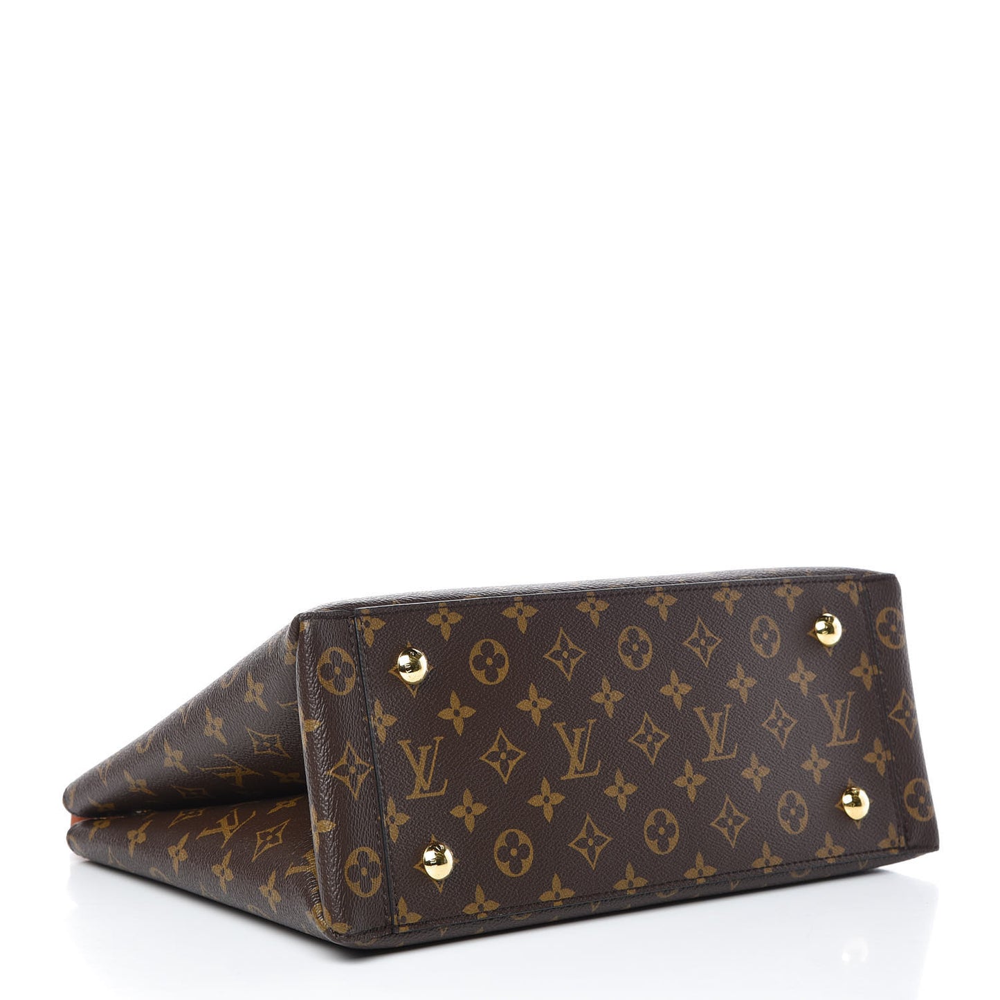 Monogram Flower Tote Caramel