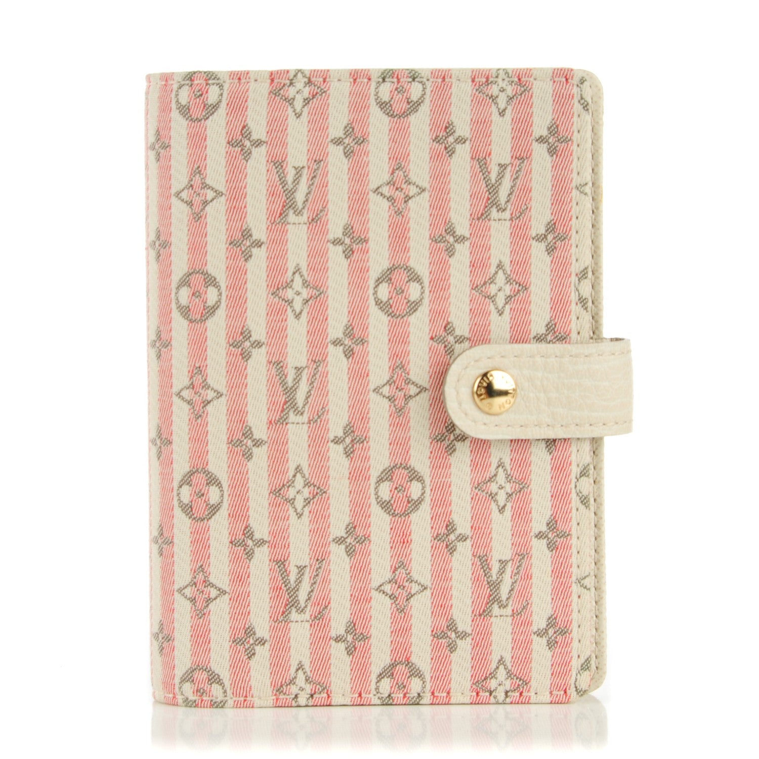 Louis Vuitton Mini Lin Croisette Small Ring Agenda Rouge 1 of 7