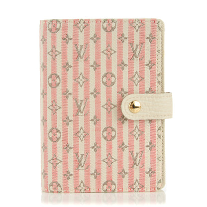 Louis Vuitton Mini Lin Croisette Small Ring Agenda Rouge 1 of 7