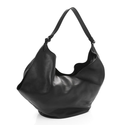 Khaite Calfskin Medium Lotus Tote Black 2 of 8
