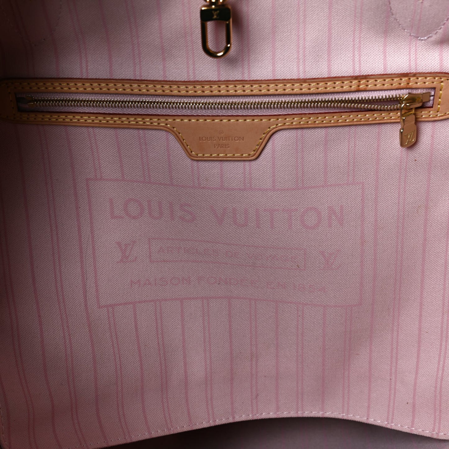 Damier Azur Neo Neverfull MM Rose Ballerine