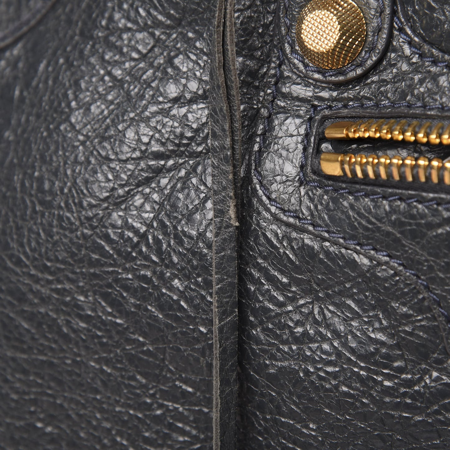 Agneau Giant 12 Gold Hardware Work Anthracite