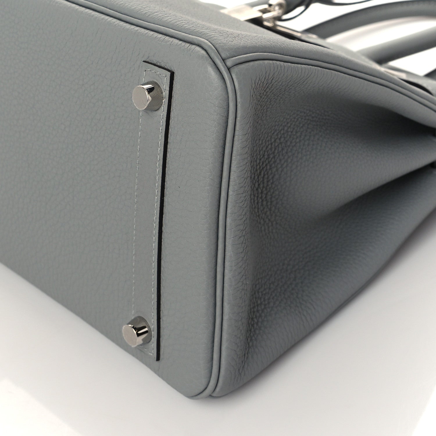 Hermes Togo Birkin 30 Gris Mouette 10 of 11