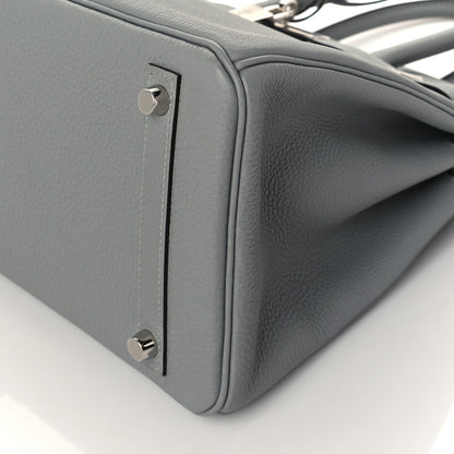 Hermes Togo Birkin 30 Gris Mouette 10 of 11