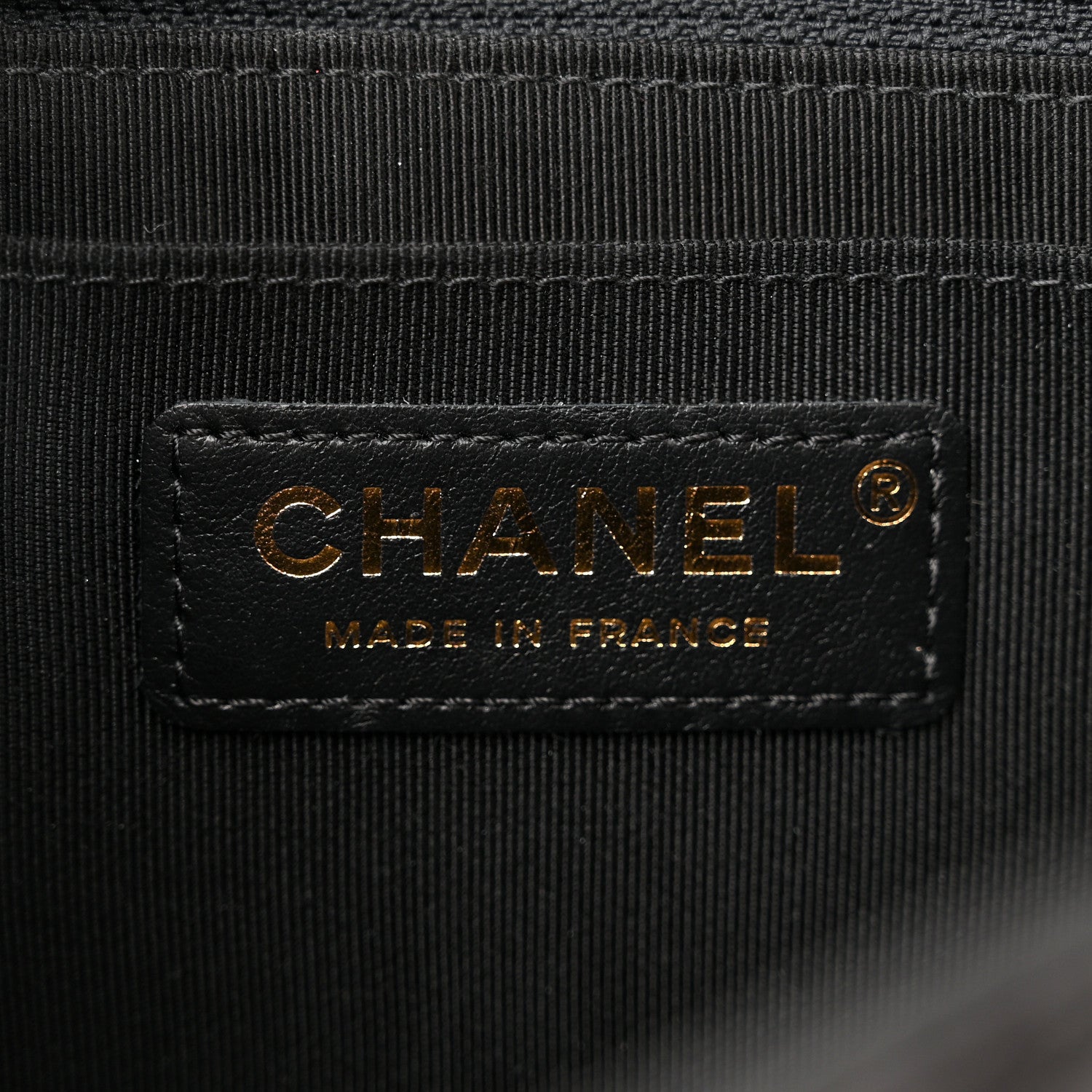 Chanel Calfskin Chevron Quilted Mini Statement Flap Black 6 of 11