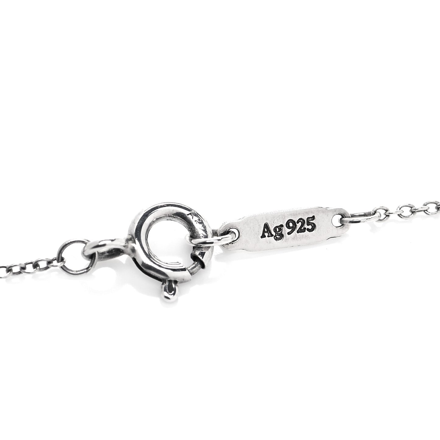 Sterling Silver Rubedo 1837 Circles Pendant Necklace
