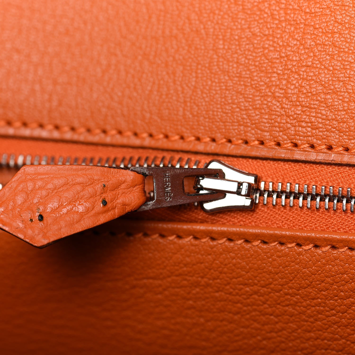 Hermes Togo Birkin 35 Orange 19 of 33