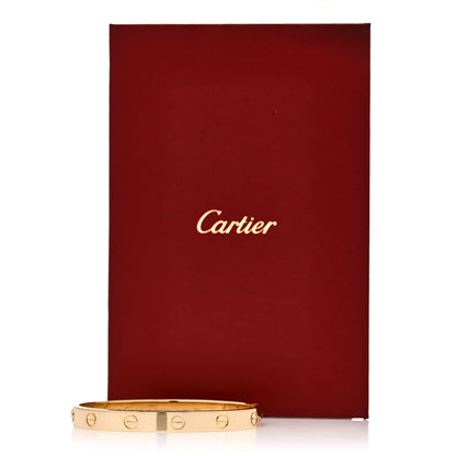 Cartier 18K Yellow Gold LOVE Bracelet 16 9 of 9