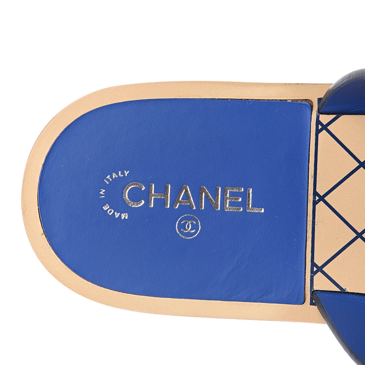 Chanel Calfskin Chain CC Logo Toe Ring Sandals 37.5 Black 7 of 9