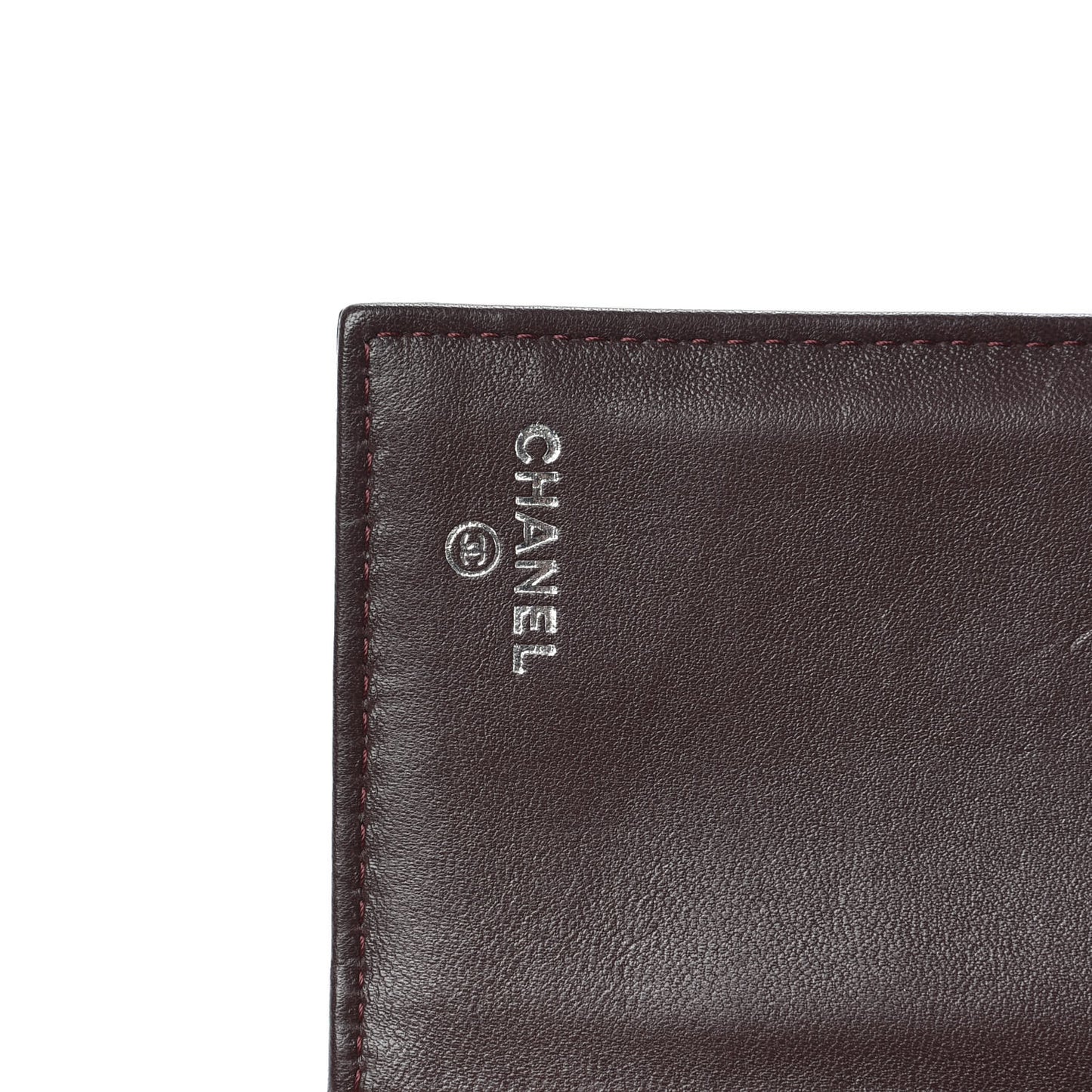 Lambskin Quilted Large Flap Wallet Black
