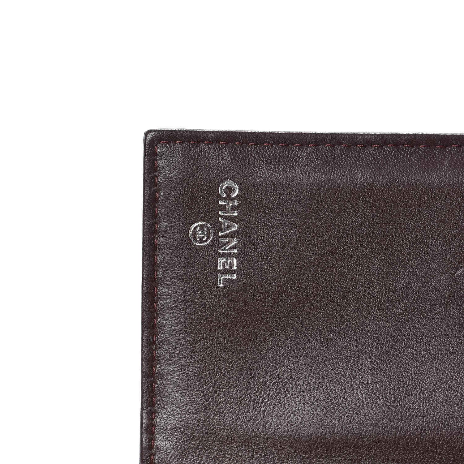 Chanel Lambskin Quilted Large Flap Wallet Black 6 of 10