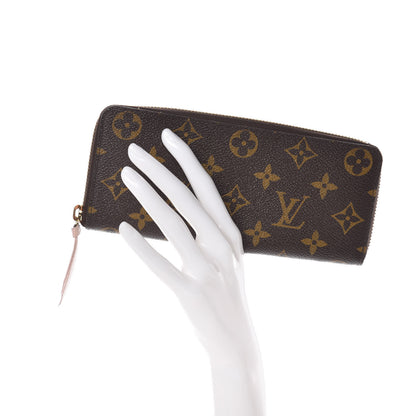 Louis Vuitton Monogram Clemence Wallet Rose Ballerine 2 of 13