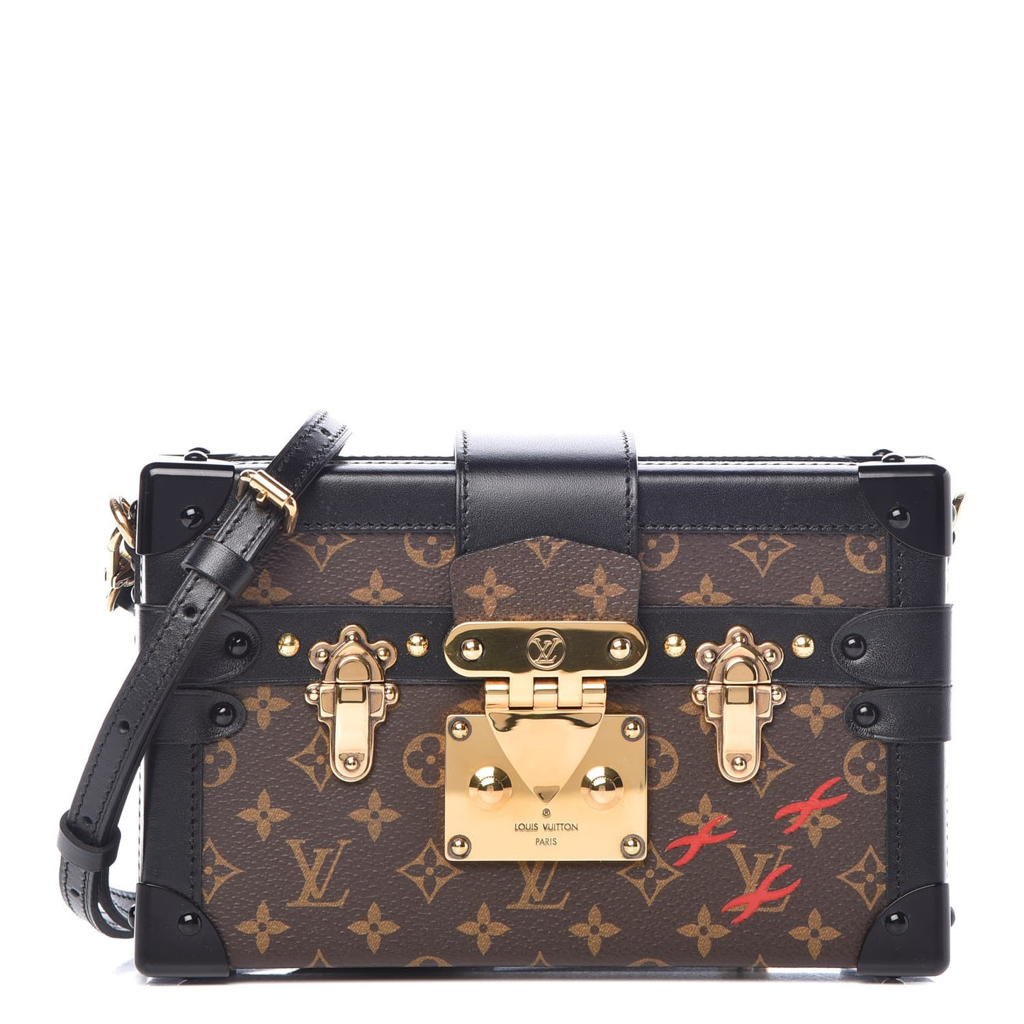 Monogram Petite Malle Black