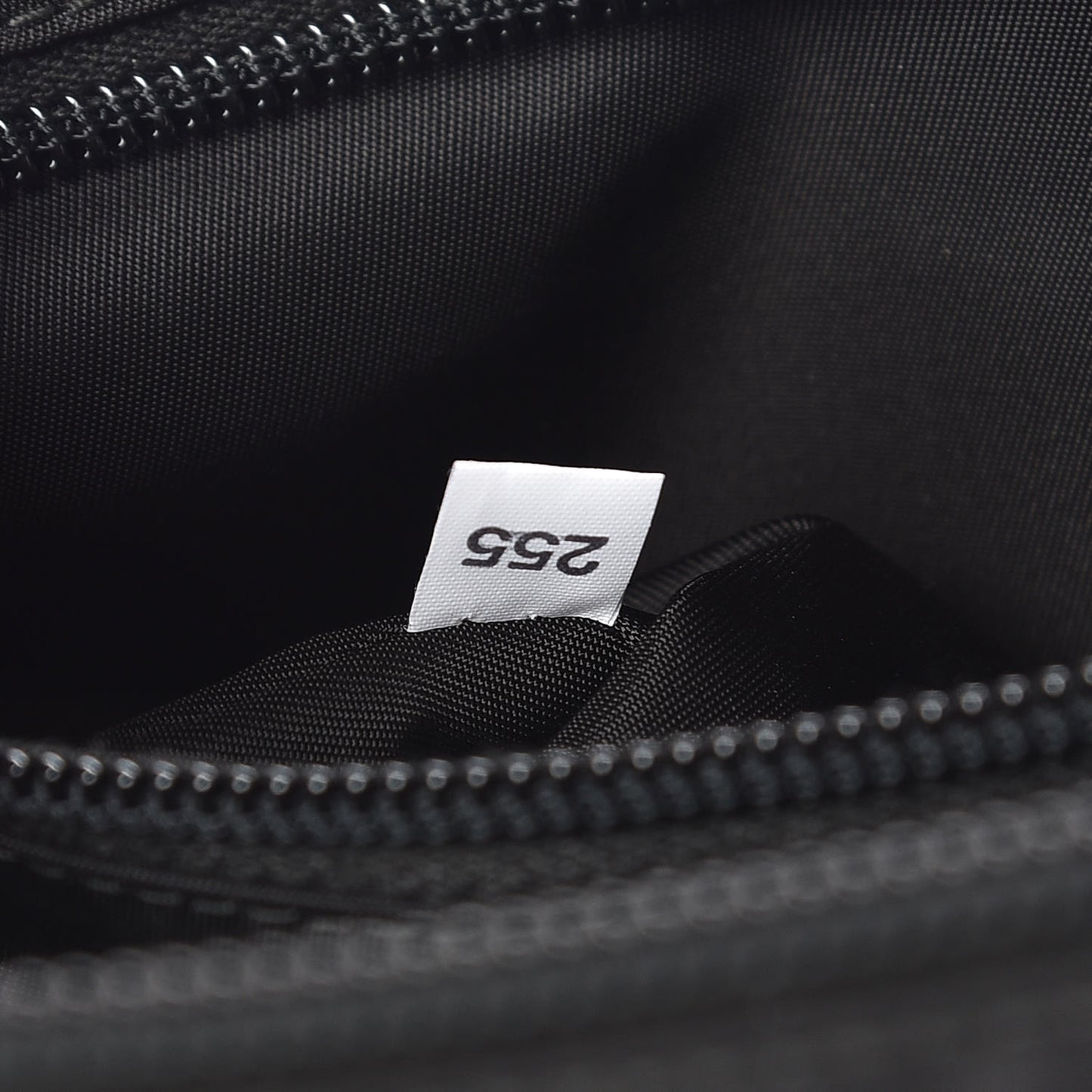 Tessuto Nylon Saffiano Belt Bag Black