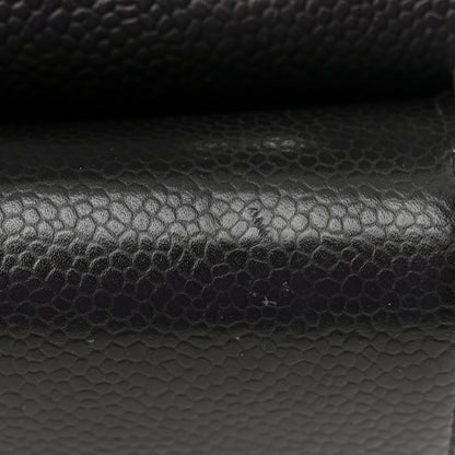 Chanel Caviar Quilted Medium Double Flap Black 11 of 16