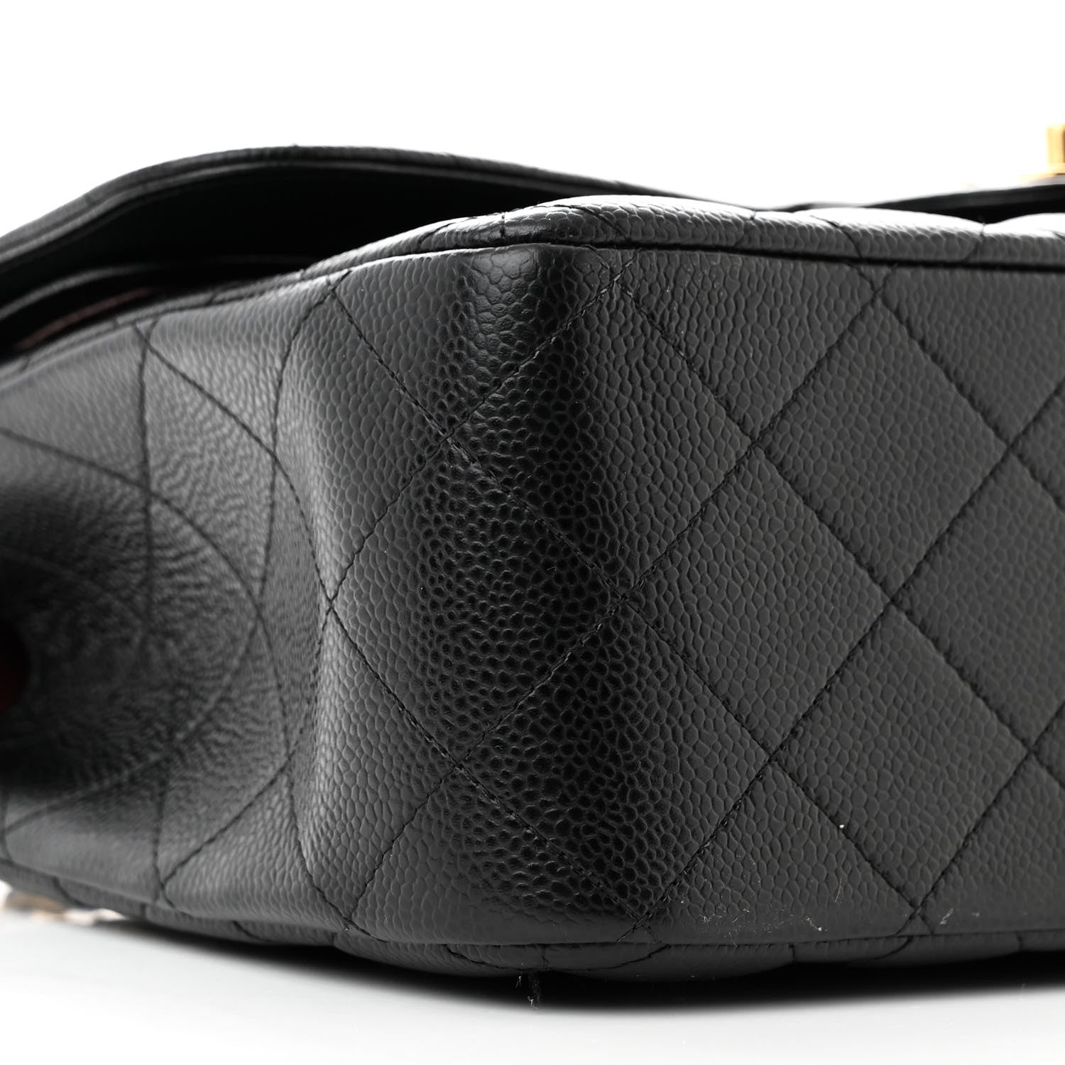 Chanel Caviar Quilted Jumbo Double Flap Black 9 of 11