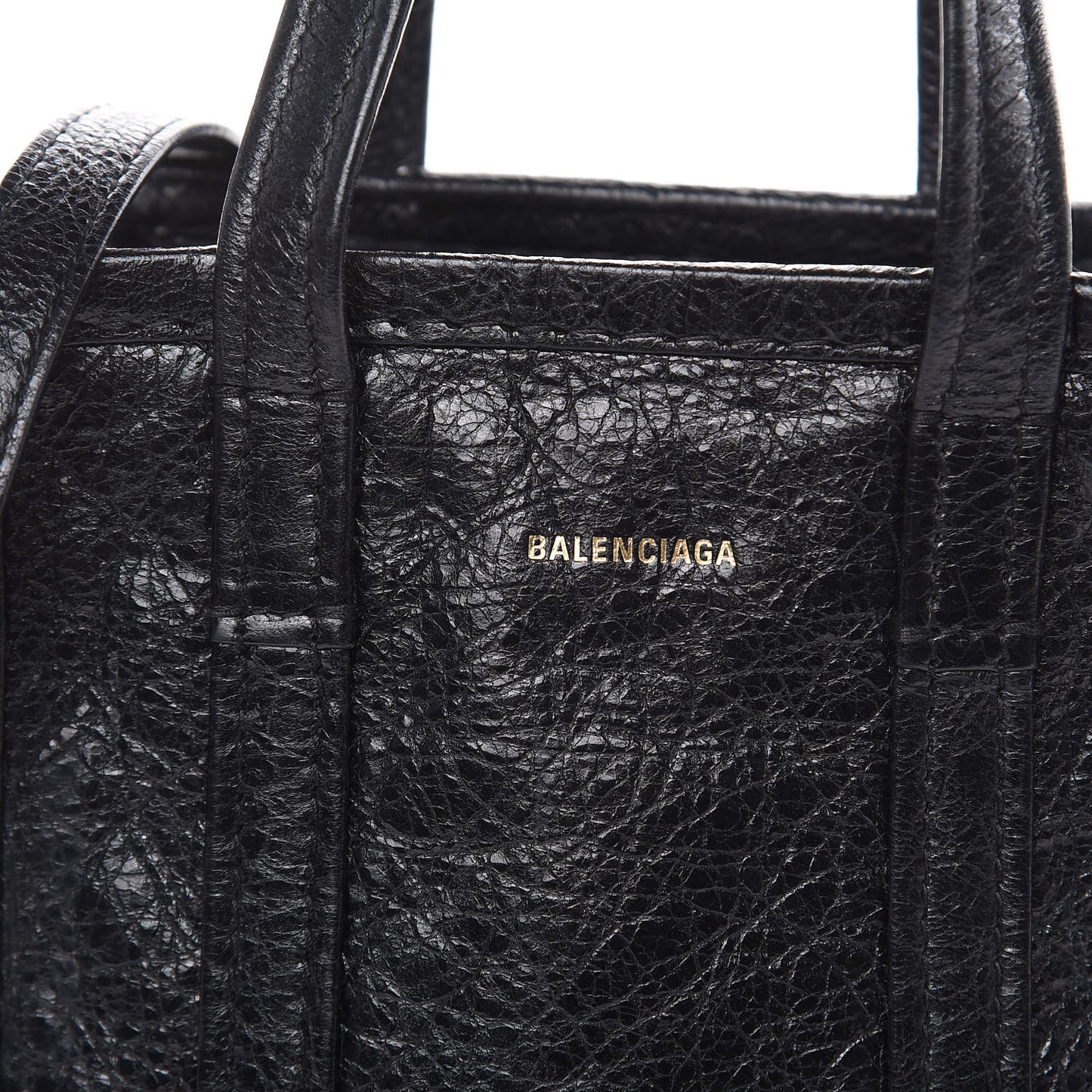 Agneau XXS Bazar Shopper Tote Black