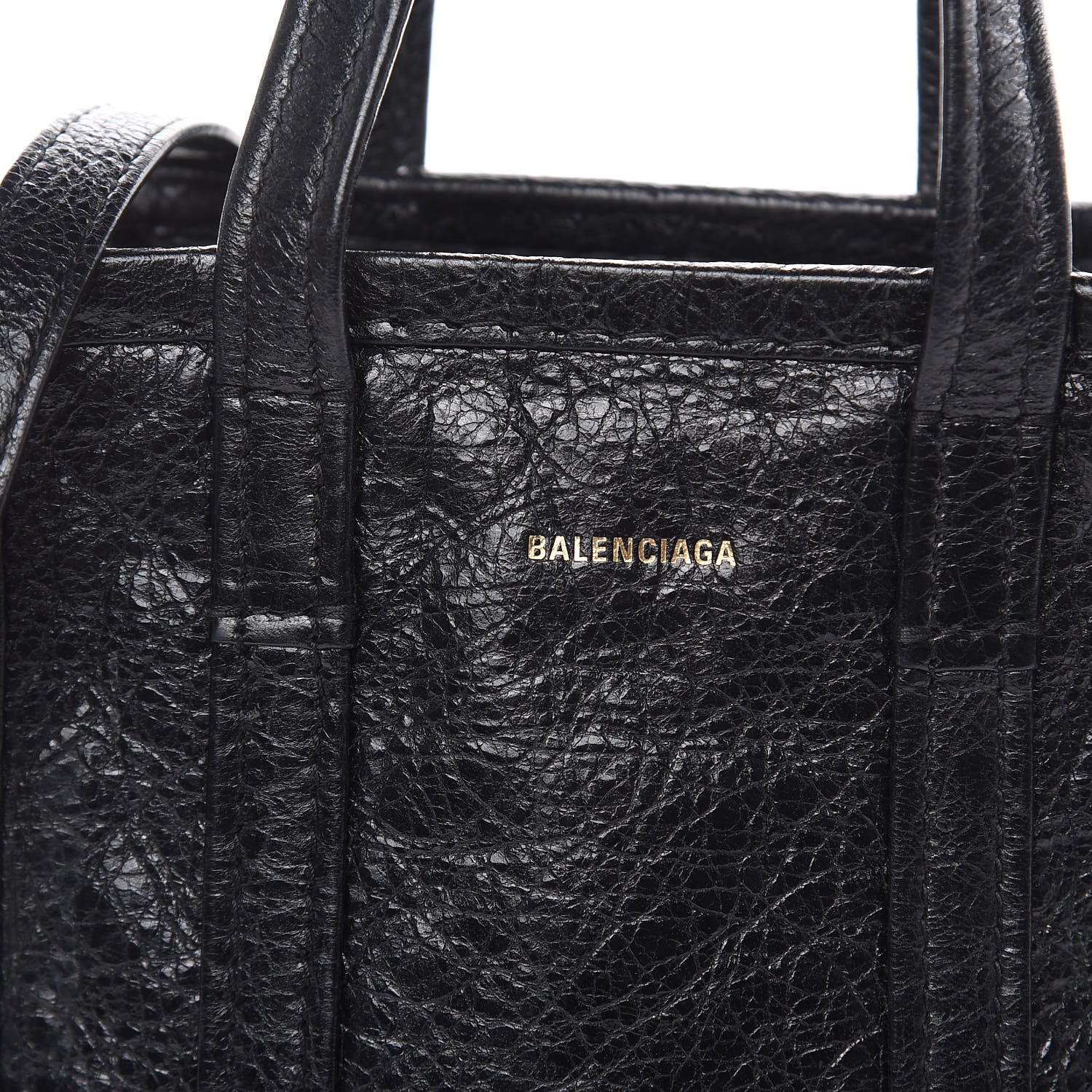 Balenciaga Agneau XXS Bazar Shopper Tote Black 7 of 9