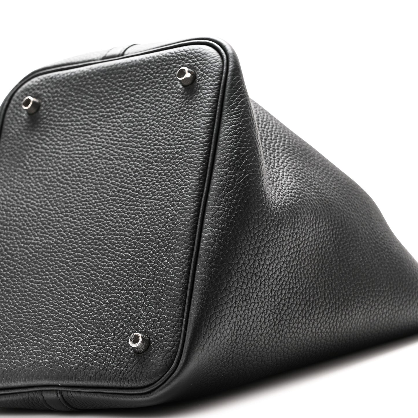 Taurillon Clemence Picotin Lock 22 MM  Black