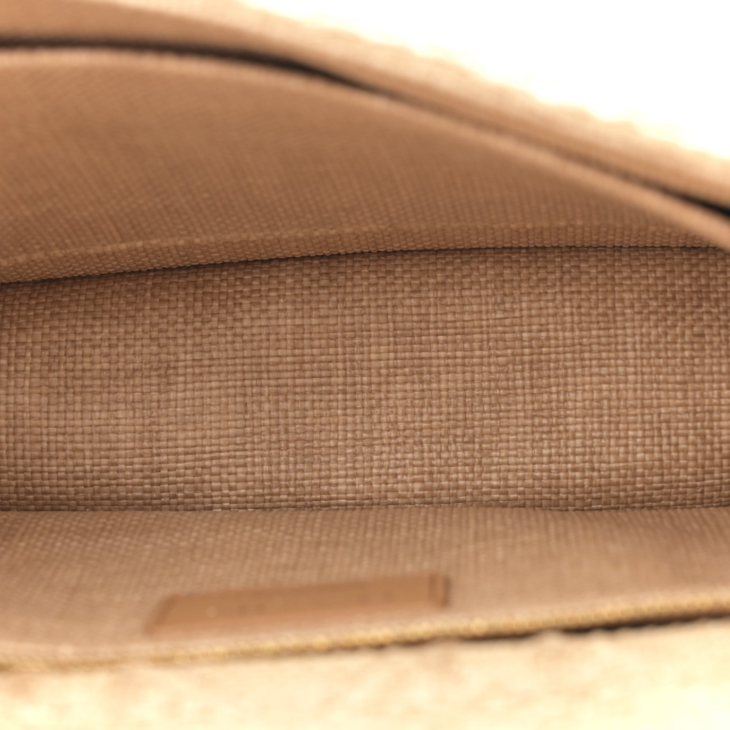 Christian Dior Raffia Calfskin 30 Montaigne Flap Bag Beige 5 of 12