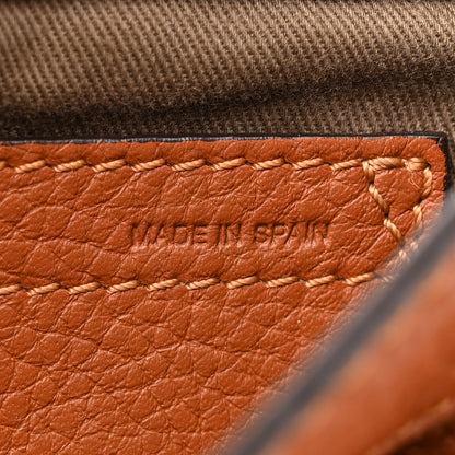 Chloe Calfskin Mini Marcie Round Crossbody Bag Tan 7 of 20