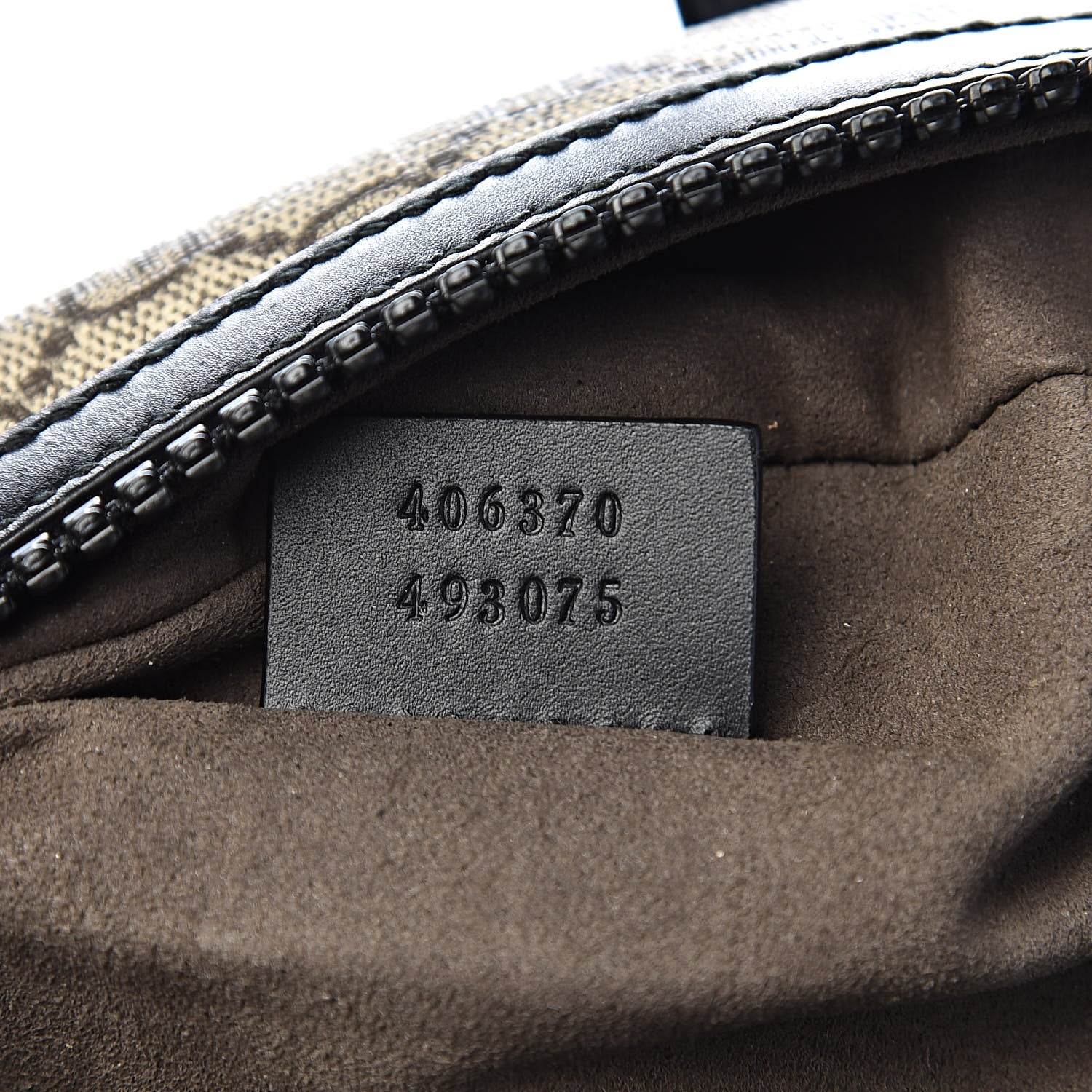 Gucci GG Supreme Monogram Medium Backpack Black 7 of 10
