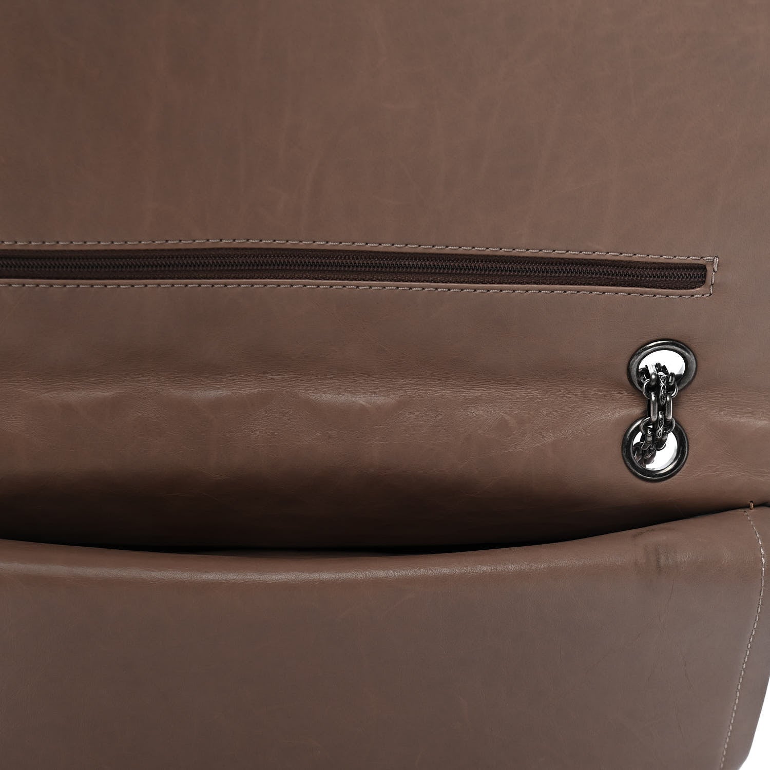 Chanel Aged Calfskin Quilted 2.55 Reissue 227 Flap Brown 28 of 34